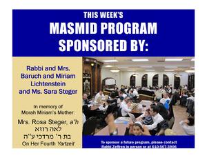 Masmid Program